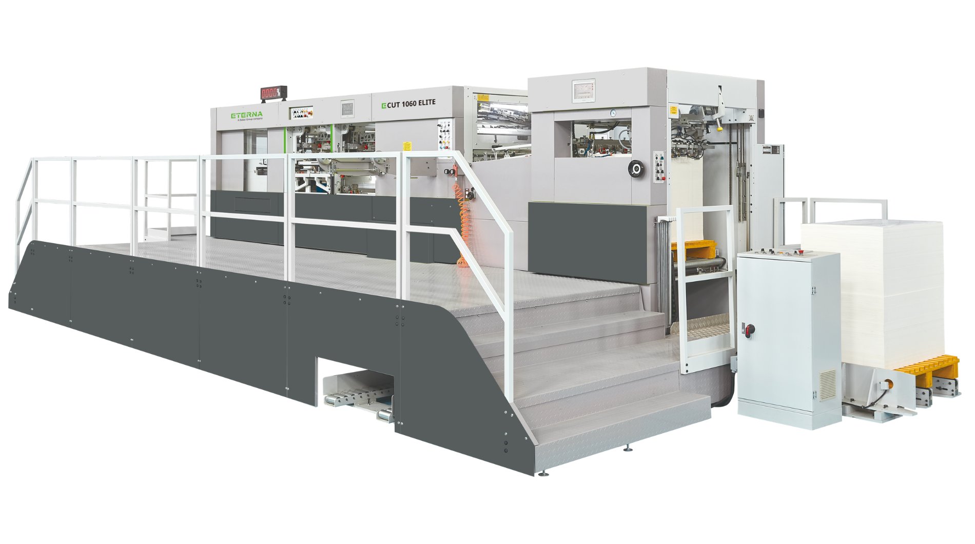 Automatic Diecutting With Blanking and Stripping Machine