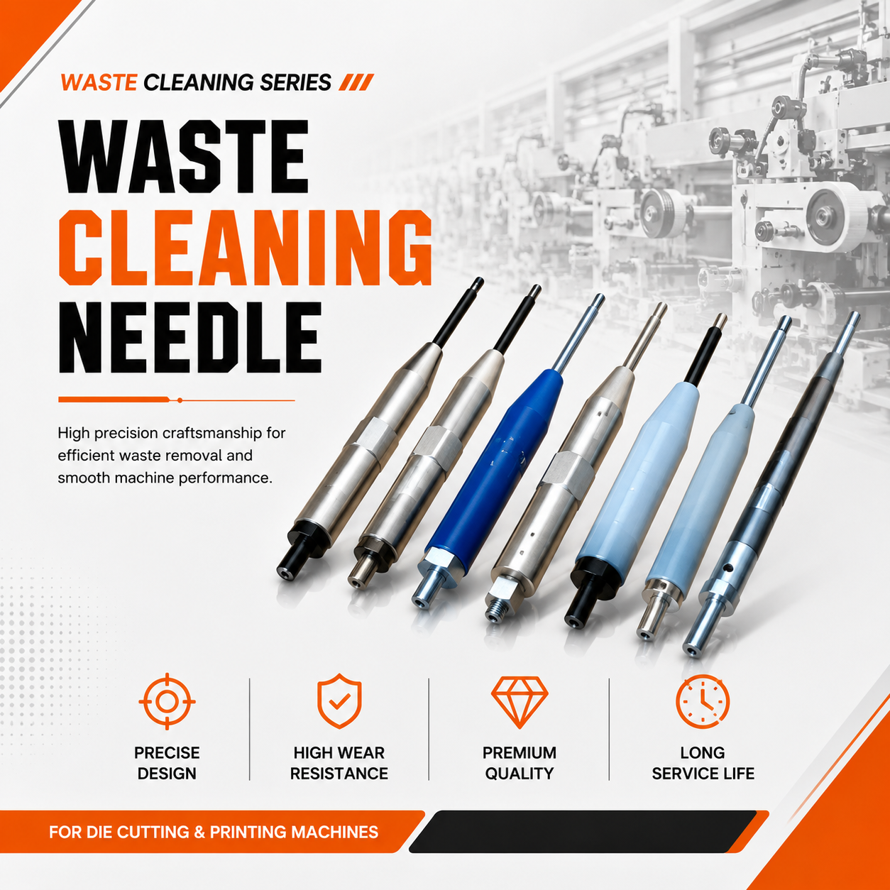 Waste Cleaning Needle