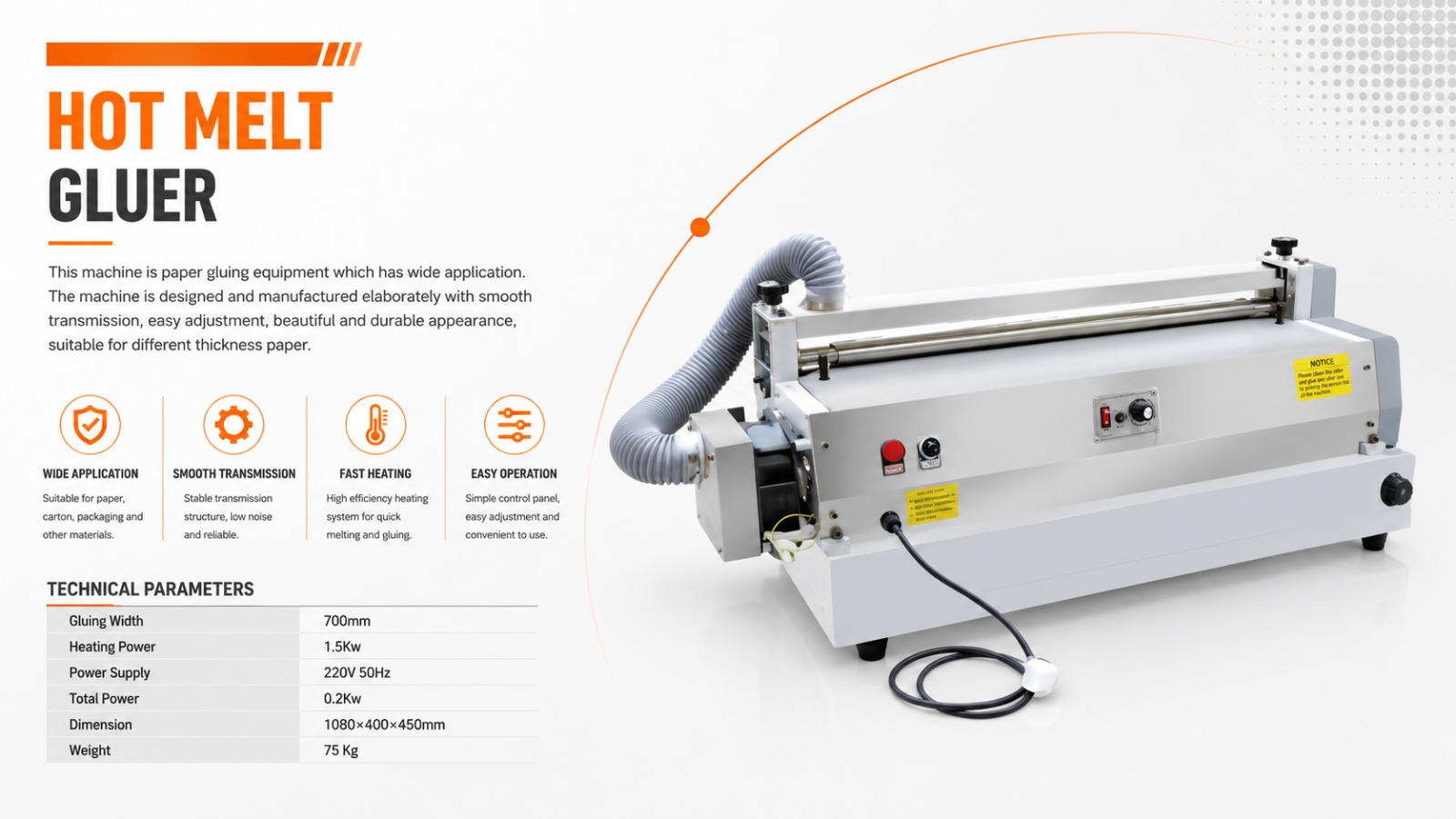 Hot Melt Gluer