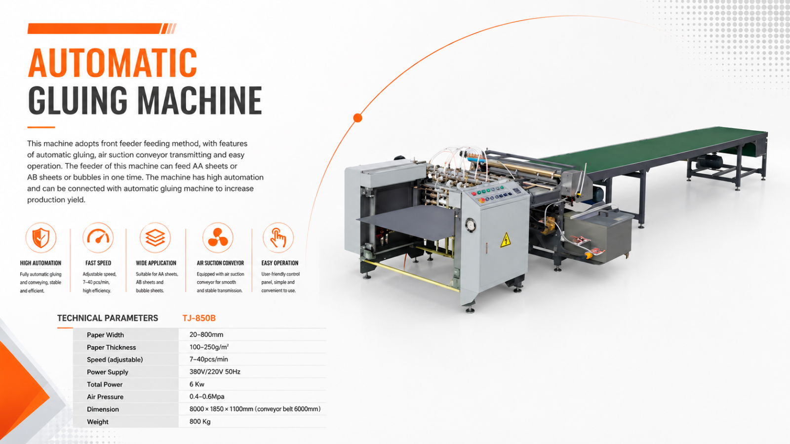 Automatic Gluing Machine