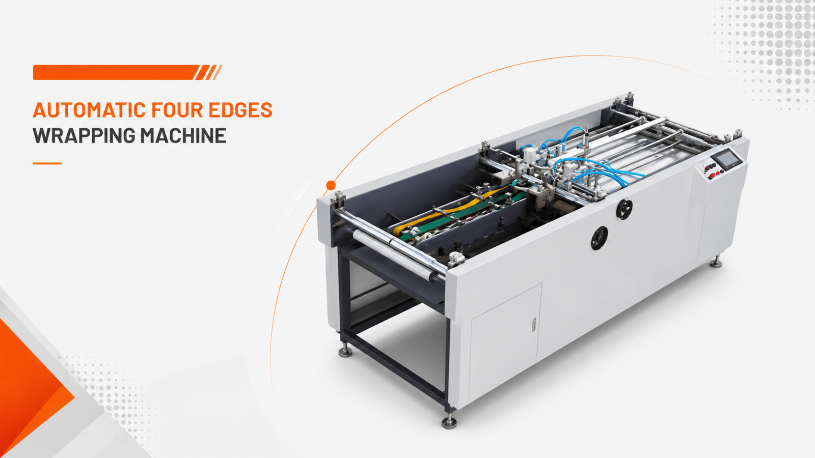 Automatic Four Edges Wrapping Machine