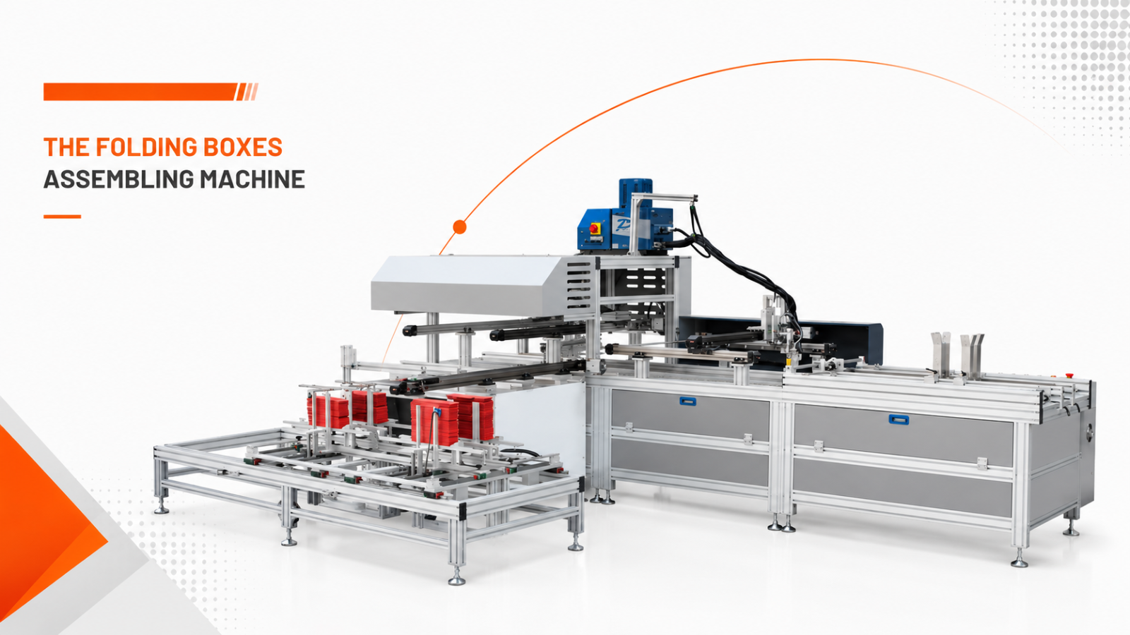 The Folding Boxes Assembling Machine