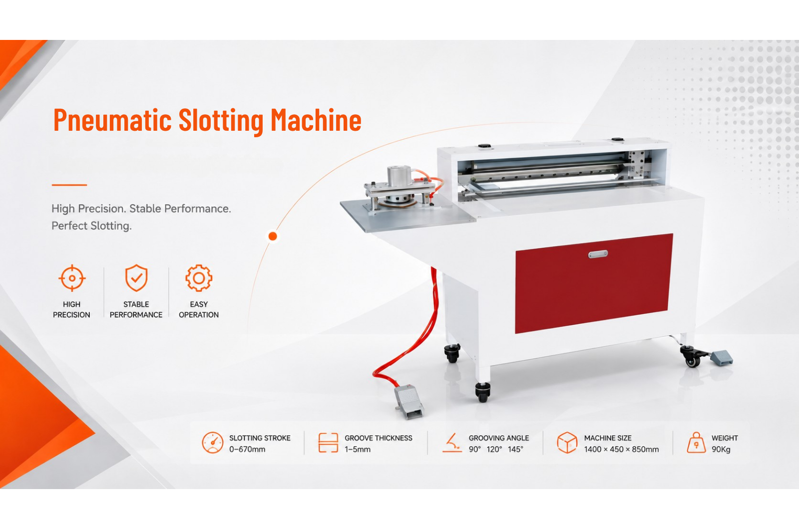 Pneumatic Slotting Machine