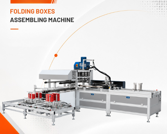 The Folding Boxes Assembling Machine