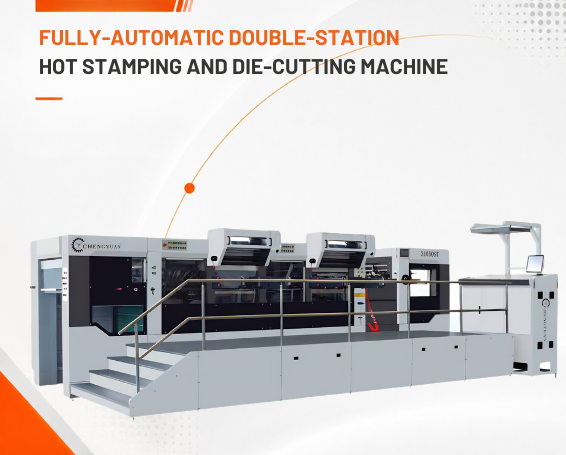 Fully Automatic Double Station Hot Stamping and Die-cutting Machine
