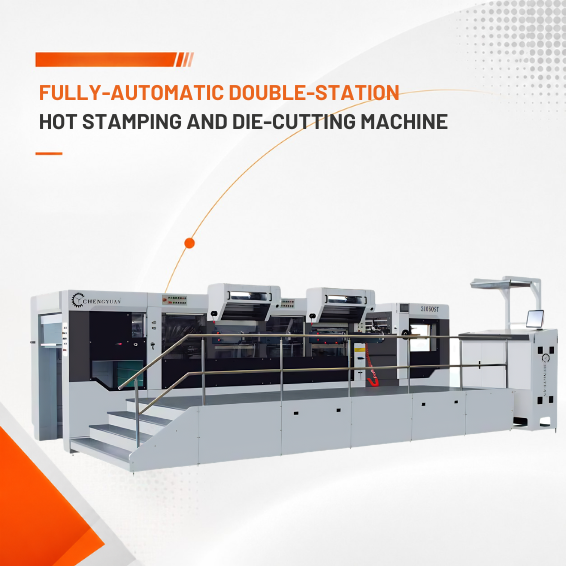 Fully-automatic Double-station Hot Stamping and Die-cutting Machine