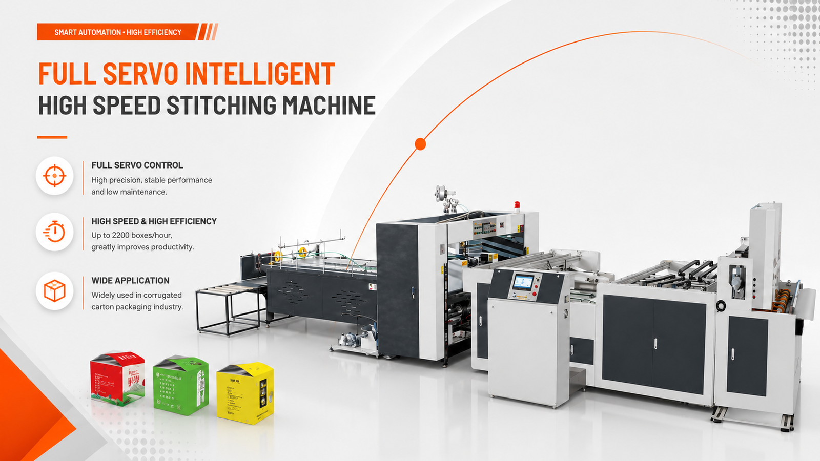 Full Servo Intelligent High Speed Stitching Machine