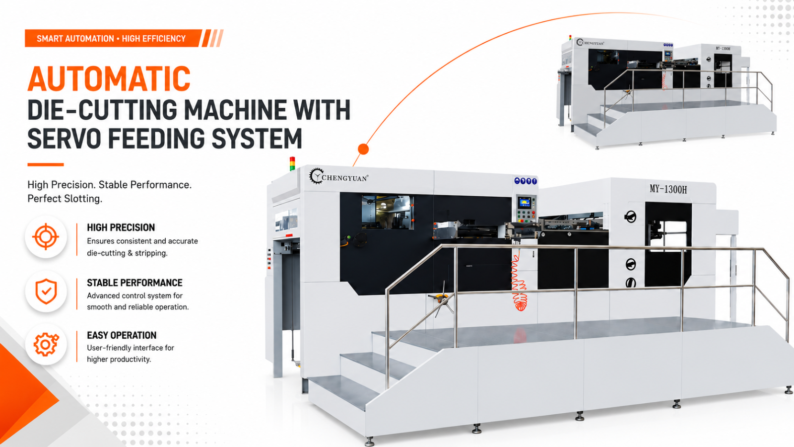 Automatic Die-Cutting Machine with Servo Feeding System