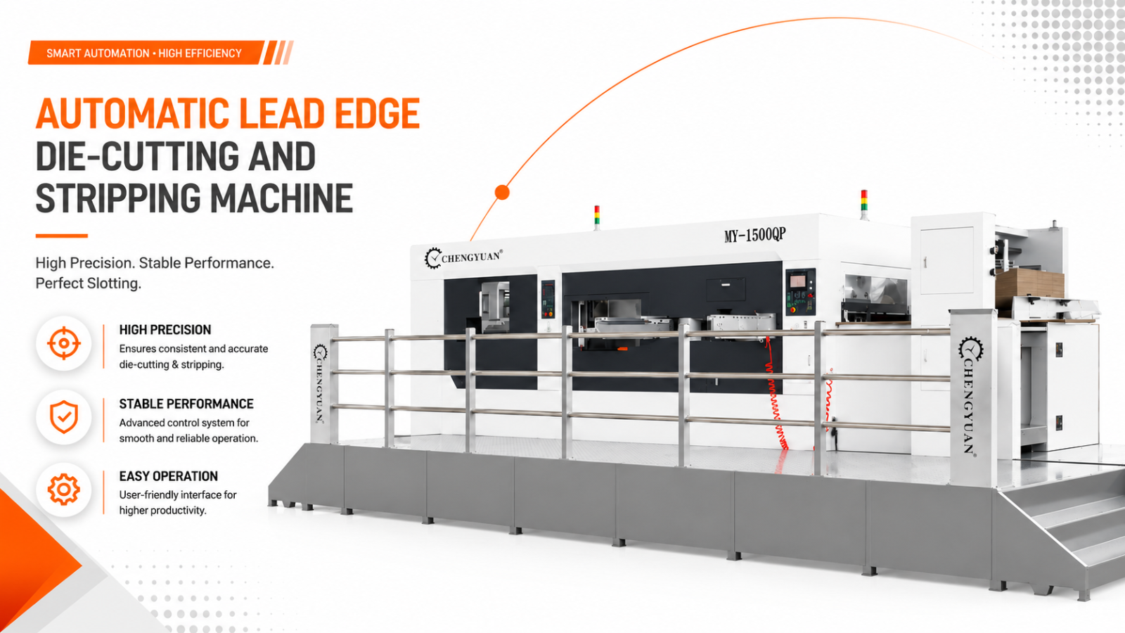 Automatic Lead Edge Die Cutting and Stripping Machine