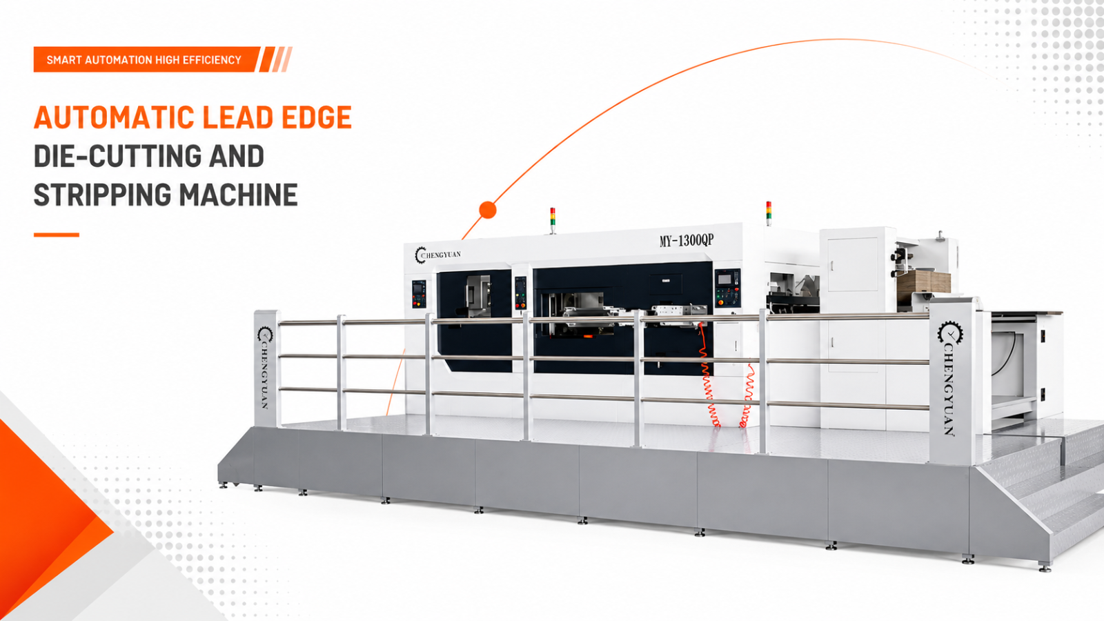 Automatic Lead Edge Die Cutting and Stripping Machine