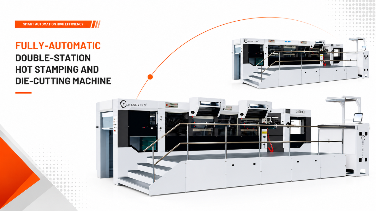 Fully Automatic Double Station Hot Stamping and Die-cutting Machine